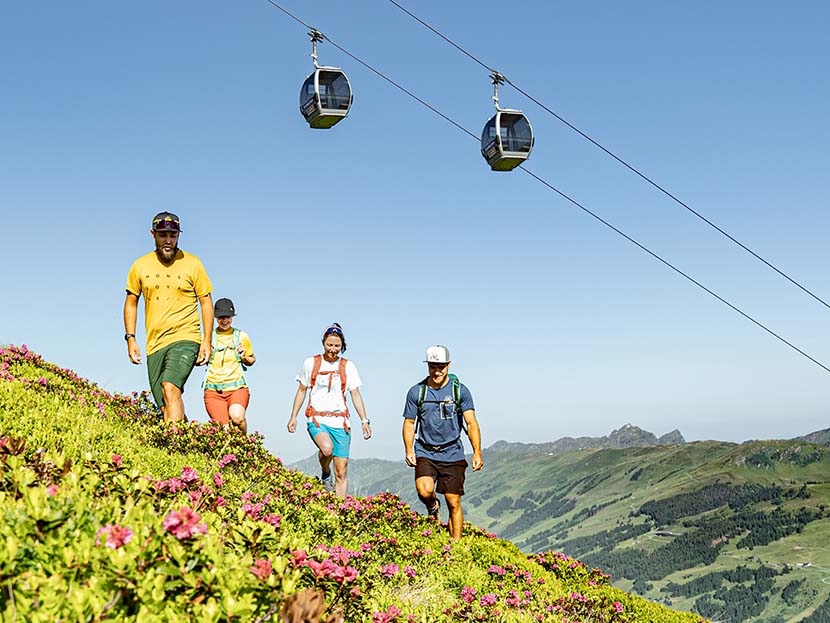 wandern saalbach schattberg